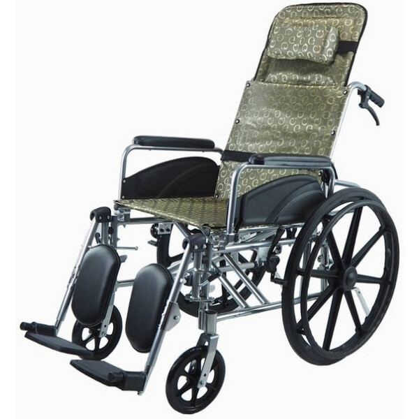 รถเข็นผู้ป่วยปรับเอนนอนได้ NT1281-Y954+