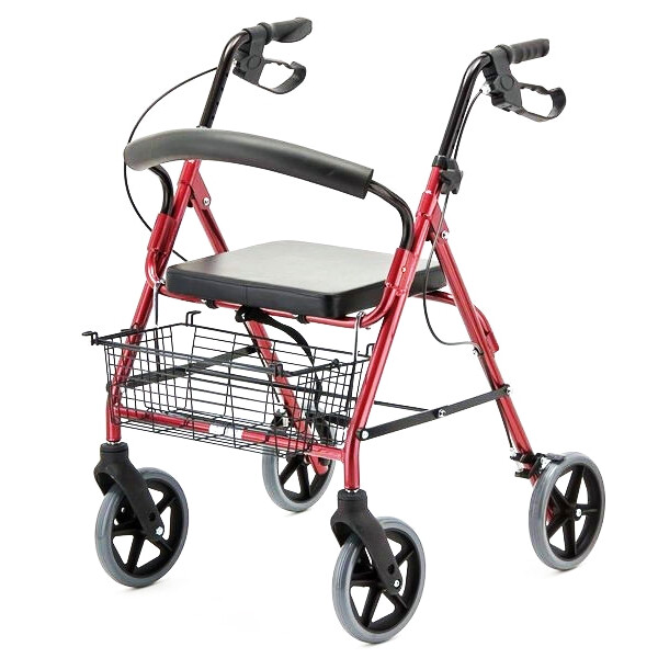 รถเข็นช่วยพยุงเดินผู้สูงอายุ-รถเข็นช่วยเดินคนแก่-โรเลเตอร์-Rollator-NT2305++