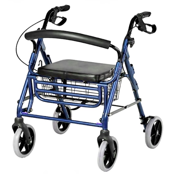 รถเข็นช่วยพยุงเดิน โรเลเตอร์ รถเข็นพยุงเดินพับได้ รถเข็นช่วยเดิน Rollator รถเข็นพยุงเดินราคาถูก NT2322
